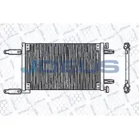 Радиатор кондиционера JDEUS RA7110810 B XYZ0 9TKLG11 2380760