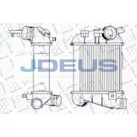 Интеркулер JDEUS Y8 CQH Audi A4 (B7) 3 2004 – 2008 Z9DDIC RA8010370