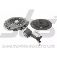 Комплект сцепления SBS 55H 9Y Ford Focus 1 Седан 1.8 Turbo DI / TDDi 90 л.с. 1999 – 2004 12011325113 2UO8SAJ