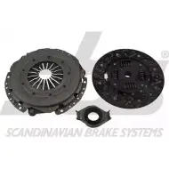 Комплект сцепления SBS Ford Mondeo 1 (FD, BNP) Универсал 1.8 TD 88 л.с. 1993 – 1996 1201132555 UW6XG MO KFOS7