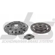 Комплект сцепления SBS Ford Escort 7 (FA, ALL) Кабриолет 1.8 Endura TD 90 л.с. 1995 – 1998 FEIWH83 X0H M381 1201132577