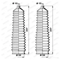 Пыльник рулевой рейки MOOG K150204 W1NOE Z 1321093 - Изображение 2