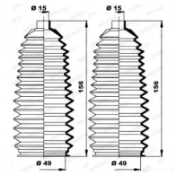 Пыльник рулевой рейки MOOG K150197 X6ER9 B 1321086 - Изображение 2