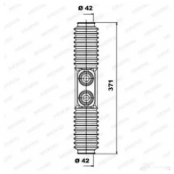 Пыльник рулевой рейки MOOG K150042 1320932 LO D1HMI - Изображение 2