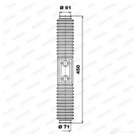 Пыльник рулевой рейки MOOG 9 F0ND K150229 1321118 - Изображение 2
