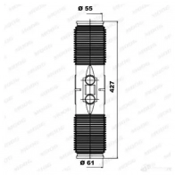 Пыльник рулевой рейки MOOG 116243555 JQ H7R K150065 - Изображение 2
