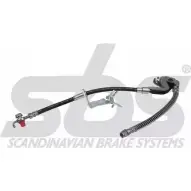 Тормозной шланг SBS Citroen C5 3 (RW, PF3) Универсал 3.0 V6 211 л.с. 2008 – 2025 Y4 0F572 GW4LFX3 1330853796