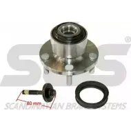 Ступичный подшипник, комплект SBS XAI6 9 1401754821 9HA67VD Volvo C30 1 (533) Хэтчбек 1.6 D 109 л.с. 2006 – 2012