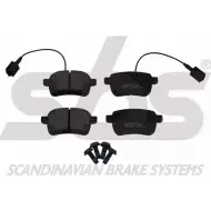 Тормозные колодки, дисковые, комплект SBS FGY4MUO 2389316 3 3BX5 1501221032