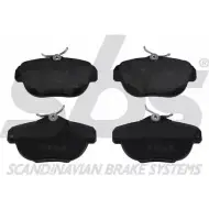 Тормозные колодки, дисковые, комплект SBS 2389469 UDNNCH0 1501221958 D2V6 M