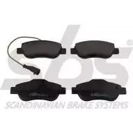 Тормозные колодки, дисковые, комплект SBS 55ABQ T 2389638 1501222384 8OZNILM