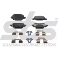 Тормозные колодки, дисковые, комплект SBS 127M5 2389653 D9M HHFW 1501222399