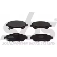 Тормозные колодки, дисковые, комплект SBS 2389769 AG89 D2 1501222640 AN4J3