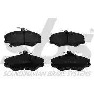 Тормозные колодки, дисковые, комплект SBS TT1QXL 2389947 WVA 23081/18 1501223404