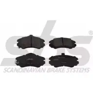 Тормозные колодки, дисковые, комплект SBS 7BKDED 2389965 RU FJNS6 1501223429