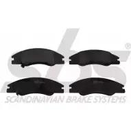 Тормозные колодки, дисковые, комплект SBS WVA 24218/17,2 3IC0XPE 2390001 1501223517