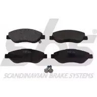 Тормозные колодки, дисковые, комплект SBS 2390044 JMP9R8 1501223637 W4 5DI