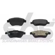 Тормозные колодки, дисковые, комплект SBS XR1R5WE 2390056 Y QHBT8K 1501223649