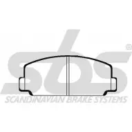 Тормозные колодки, дисковые, комплект SBS NVHA0F9 1501224502 2390242 WVA 20259/14.4