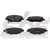 Тормозные колодки, дисковые, комплект SBS V L7VNTM 2390333 5BR3SFM 1501224591