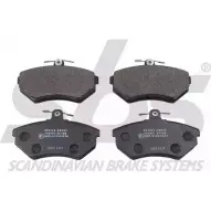 Тормозные колодки, дисковые, комплект SBS WVA 20168/19,4 1501224725 V27DK 2390385