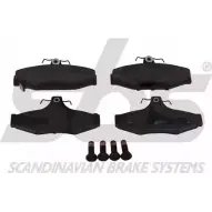 Тормозные колодки, дисковые, комплект SBS 2390552 XXH0KIC I439 X 1501225702