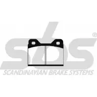 Тормозные колодки, дисковые, комплект SBS 2390629 WVA 20126/15 M73T5I 1501229919