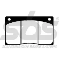 Тормозные колодки, дисковые, комплект SBS QY1LP6 2390653 WVA 21110/15.5 1501229944