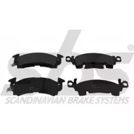Тормозные колодки, дисковые, комплект SBS 2390671 T7XXU A DLS6CE 1501229965