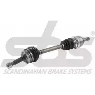 Приводной вал SBS D7FBS Opel Corsa (B) 2 Хэтчбек 1.5 TD (F08) 67 л.с. 1993 – 2000 1701503644 1 XFR8