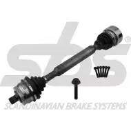 Приводной вал SBS 1701504796 7QIMTBT Audi A4 (B5) 1 1994 – 2000 FIN WIK