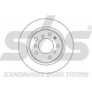 Тормозной диск SBS U0WCEVK 2391414 0 0KCY5 1815201503