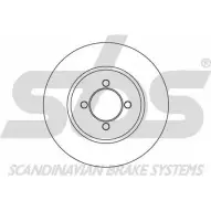 Тормозной диск SBS 5RBZ79P 1815201904 2391518 0 N0HW3