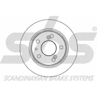Тормозной диск SBS R5MAXMI UE457Y 1 1815201910 2391522
