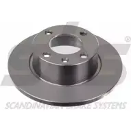 Тормозной диск SBS Citroen Xantia 1 (X1, X2) Универсал 1.9 Turbo D 90 л.с. 1995 – 2003 UR9V72T K UDUE 1815201924