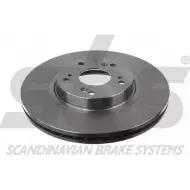 Тормозной диск SBS RAZ6N82 1815202649 5G 76I Honda Accord 8 (CW) Универсал 2.2 i DTEC (CW3) 180 л.с. 2008 – 2025