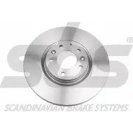 Тормозной диск SBS 1815203266 Mazda 6 (GG, GY) 1 2002 – 2008 0T9J 1HI 0DLZPO
