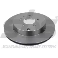 Тормозной диск SBS V67JL S LSW37 1815203273 Mazda CX-7 (ER) 1 Кроссовер 2.2 MZR CD AWD 173 л.с. 2009 – 2013