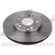 Тормозной диск SBS XI 0PGY 1815203308 Mercedes E-Class (S124) 1 Универсал 2.0 E 200 T (1279) 136 л.с. 1993 – 1996 61EBOCE