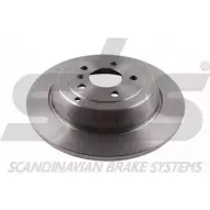 Тормозной диск SBS RPOFLX 2 1815203391 Mercedes M-Class (W164) 2 Кроссовер 3.0 ML 280 CDI 4 matic (1620) 190 л.с. 2005 – 2009 KBMN4