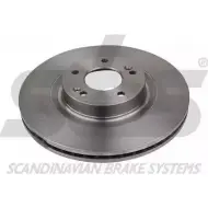 Тормозной диск SBS 1815203451 Hyundai Genesis (Coupe) 1 Купе 3.8 V6 303 л.с. 2008 – 2014 CB94 1 CLNZGZ0