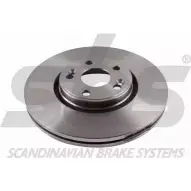 Тормозной диск SBS NC5CGM Renault Scenic (JA, FA) 1 Минивэн 1.9 dCi Rx4 101 л.с. 2002 – 2003 18152039100 G 8ZCL