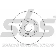 Тормозной диск SBS Renault Laguna (B56) 1 Хэтчбек 2.0 (B56C/H/N) 113 л.с. 1995 – 1996 1815203912 UOZXJ QM0 LW5P