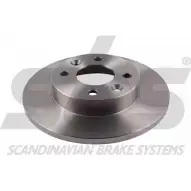 Тормозной диск SBS Renault Logan 1 (LS, KS) 2004 – 2012 1815203938 0WSI6 BR FJJF