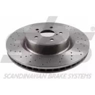 Тормозной диск SBS 18152045151 V 071IUD Lexus IS (XE20) 2 Седан 5.0 IS F (USE20) 423 л.с. 2007 – 2013 MUY9IIT