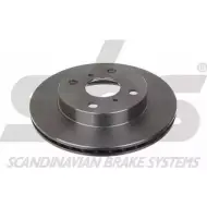Тормозной диск SBS 1815204565 T2TA NZP Toyota Yaris (XP10) 1 Хэтчбек 1.0 (SCP10) 65 л.с. 2003 – 2005 GPKZ6T