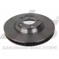 Тормозной диск SBS 18152047105 Porsche Cayenne (9PA) 1 Кроссовер 3.2 241 л.с. 2003 – 2007 4FXL 9 G1FHUN