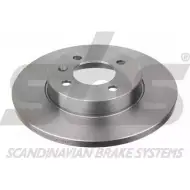 Тормозной диск SBS Y241 1WR KZP0R Volkswagen Caddy (9K, 9U) 2 1995 – 2004 1815204728