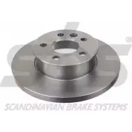 Тормозной диск SBS 7BHJOZK 1815204746 FM TKV Volkswagen Transporter (T4) 4 Автобус 2.4 D Syncro 78 л.с. 1992 – 1998