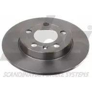 Тормозной диск SBS G24D0 1815204779 Audi TT (8N9) 1 Кабриолет 1.8 T Quattro 180 л.с. 2000 – 2006 E 5PC690